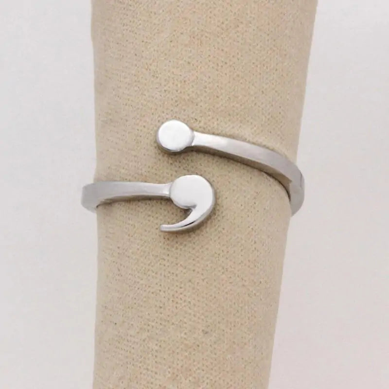 Semicolon Ring