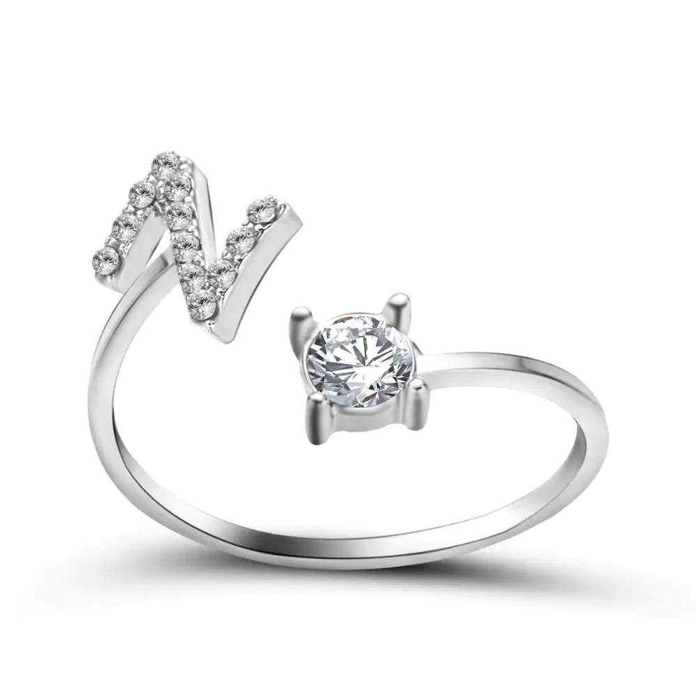 Initial Ring For Couples