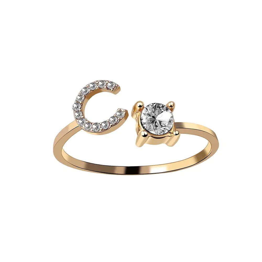 Initial Ring For Couples