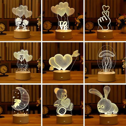 3D Acrylic Led Lamp