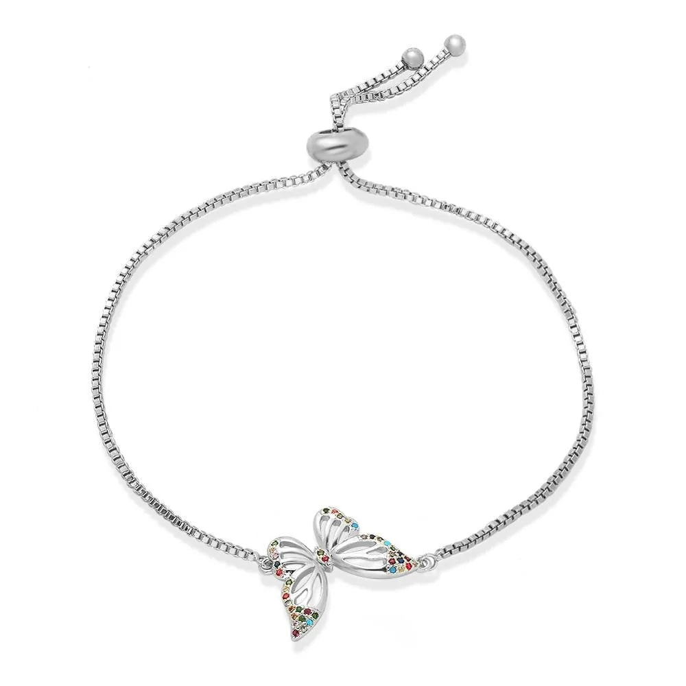 Butterfly Charm Bracelet