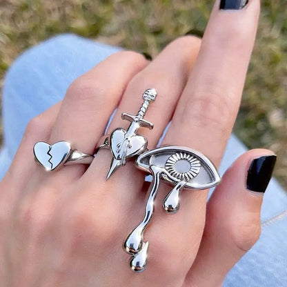 Boho Ring Set