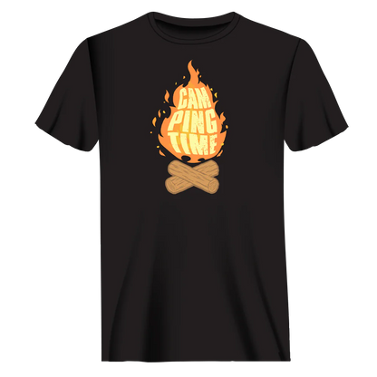 Camp Fire Man T-Shirt