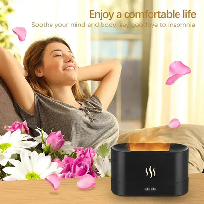 Flame Fire LED Air Humidifier