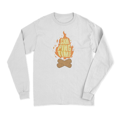 Camp Fire Men Long Sleeve Shirt