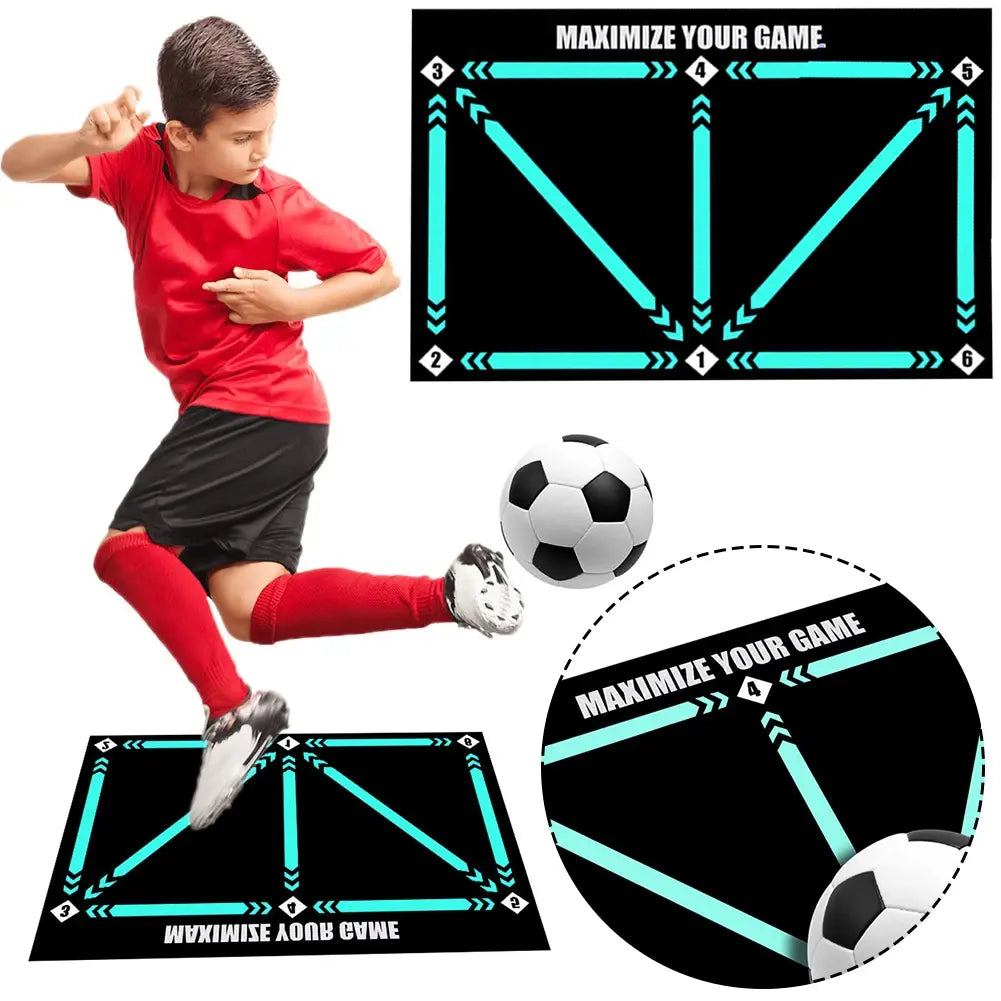 Football Training Mat Durable Non Slip