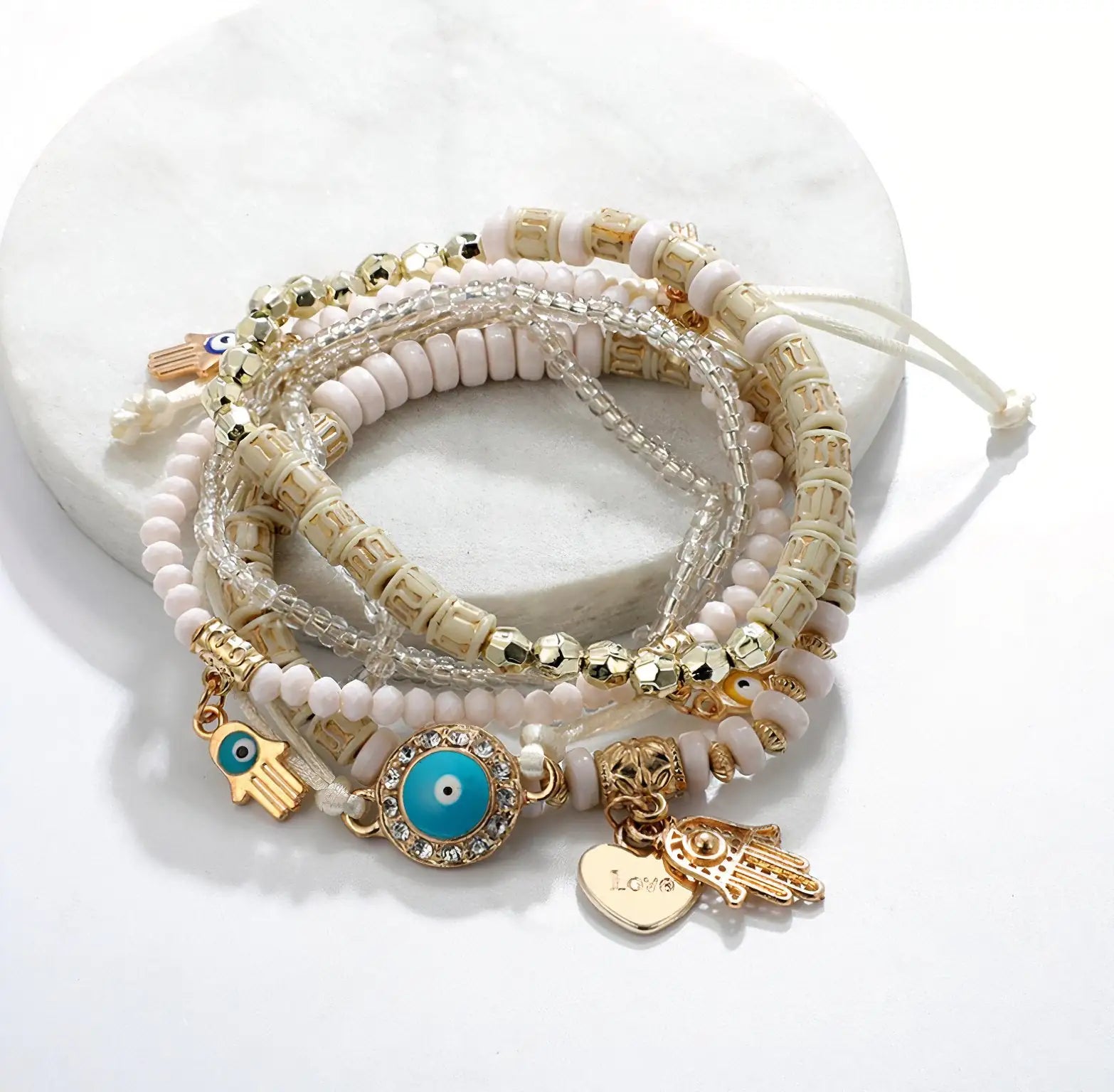 Stacked Bracelet Set 