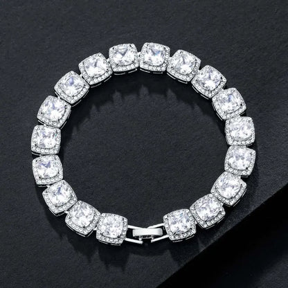 18K White Gold Bracelet