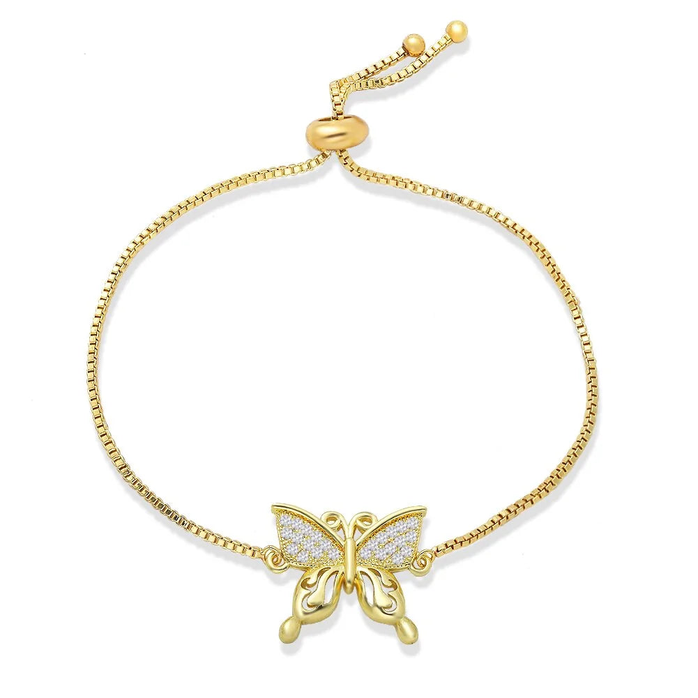 Butterfly Charm Bracelet