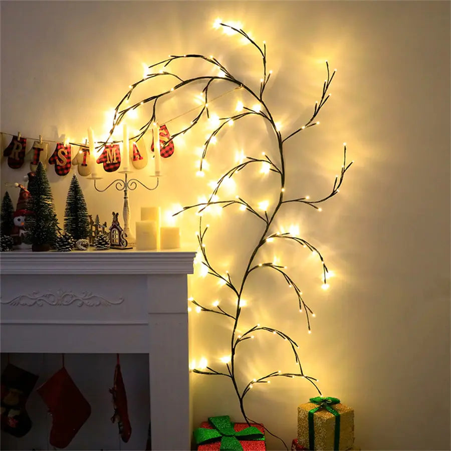 Willow Vine Branch Light Wall Decor