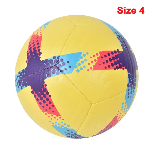 Machine-Stitched Football Ball