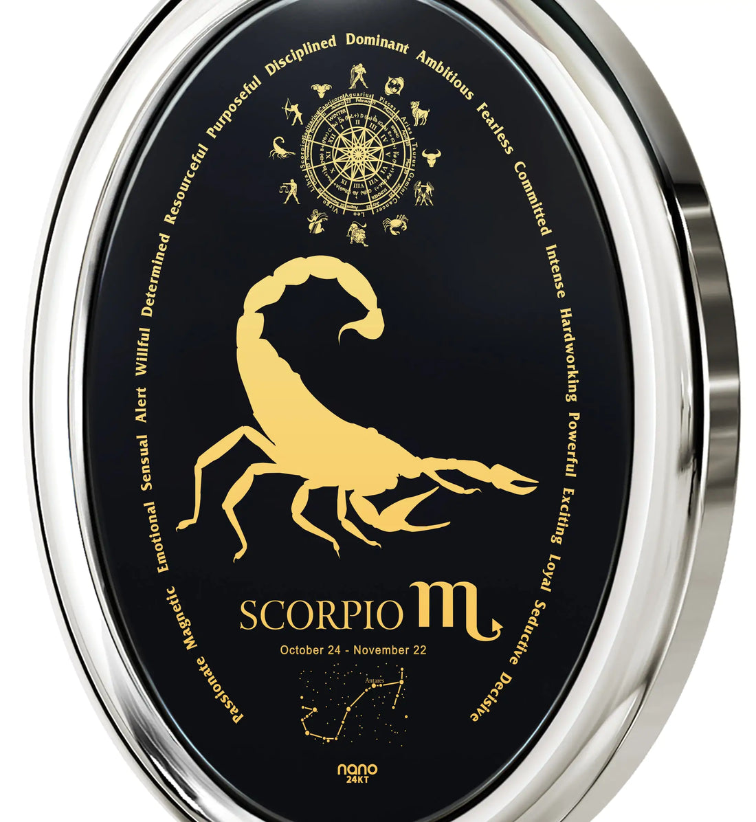 Scorpio Zodiac Necklace