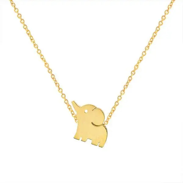 Cute Baby Elephant Necklace