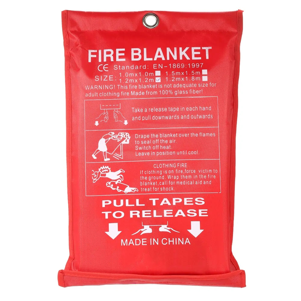 Flame-Retardant Fiberglass Fire Blanket