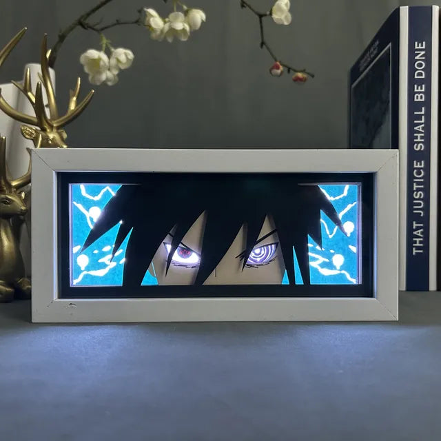 Naruto Paper Carving Lamp