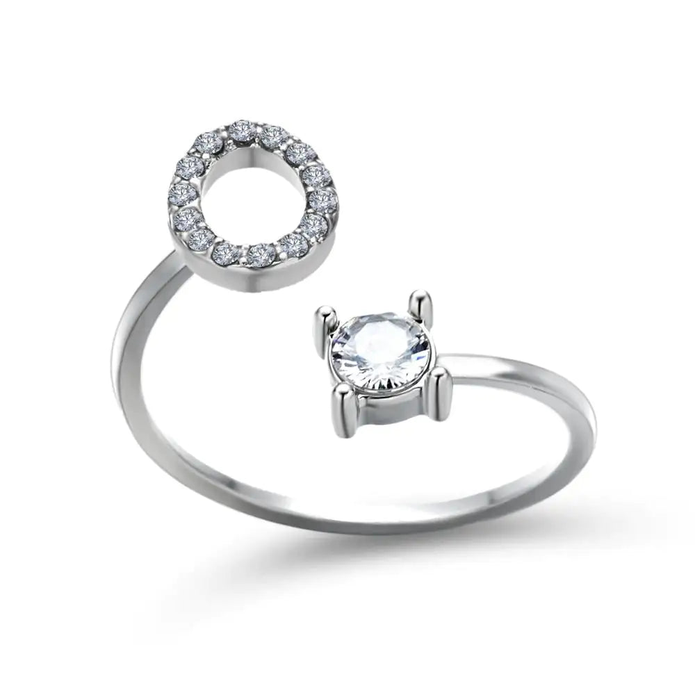 Initial Ring For Couples