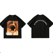 T-shirt Streetwear Fire Flame Burning