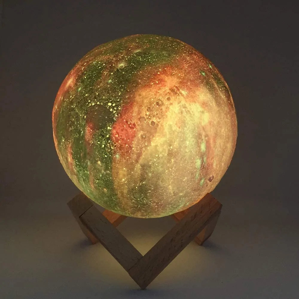 Galaxy Moon Lamp