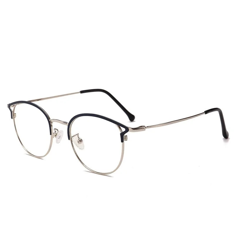 Anti-Blue Light Round Eyeglasses