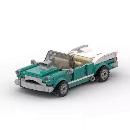 Vintage Car Blocks Bricks Toys