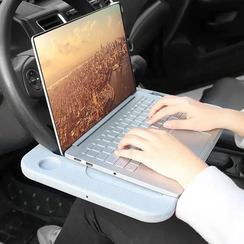 Car Portable Dining Table Car Steering Wheel Tray