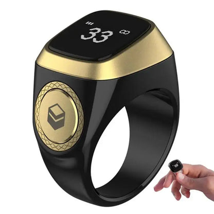 Smart Tasbih Tally Counter Ring