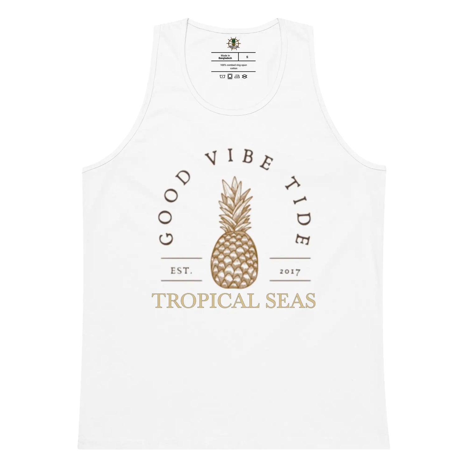 Men’s Premium Vintage Pineapple Tank Top