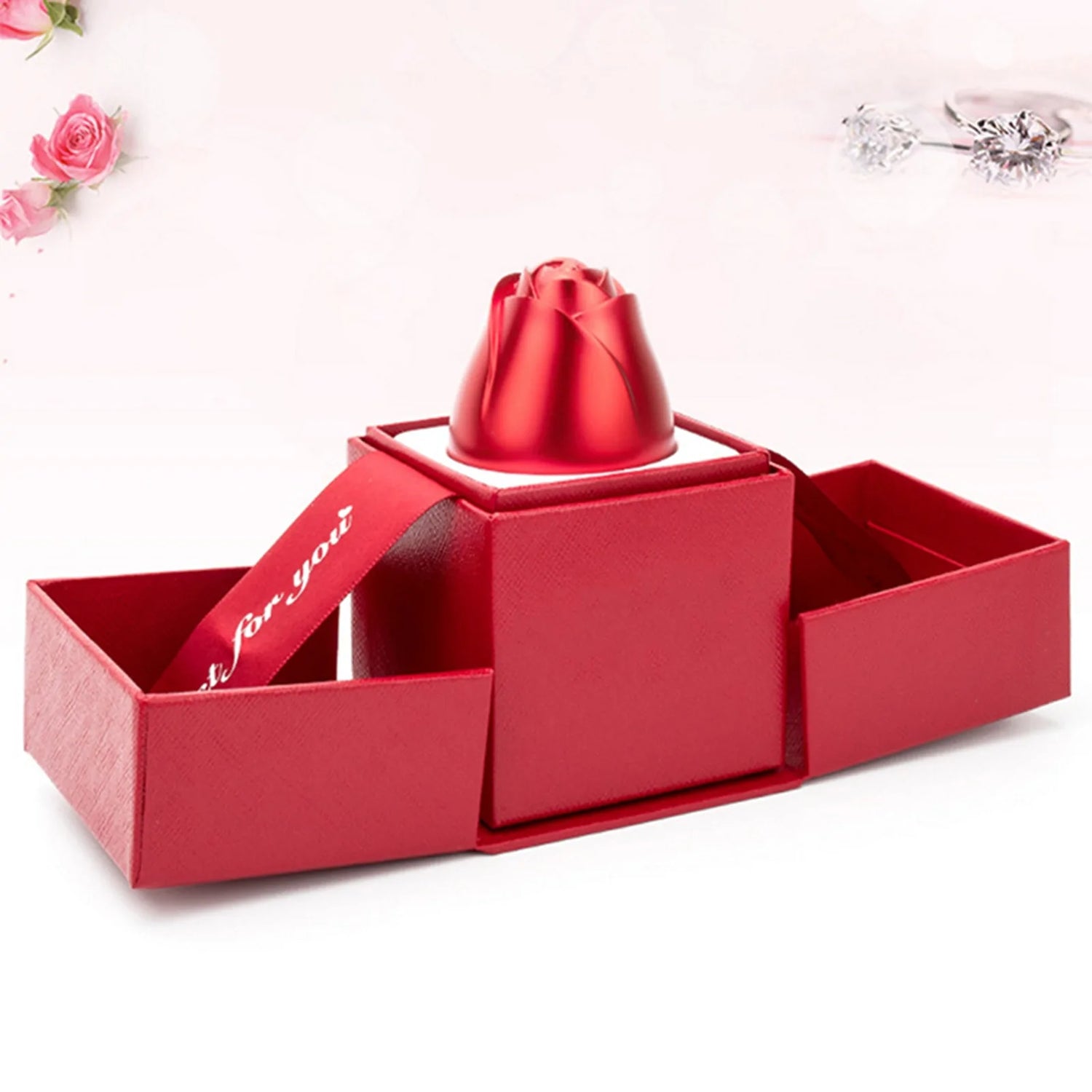 Rose Ring Box Holder