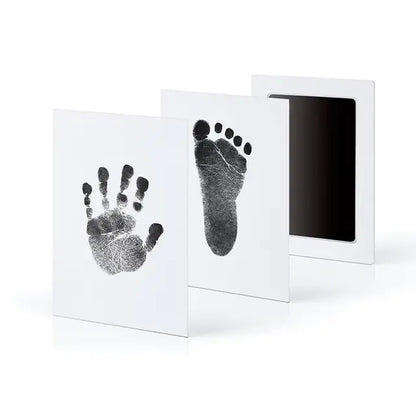 Baby Hand And Footprint Kit Ink Pads Photo Frame