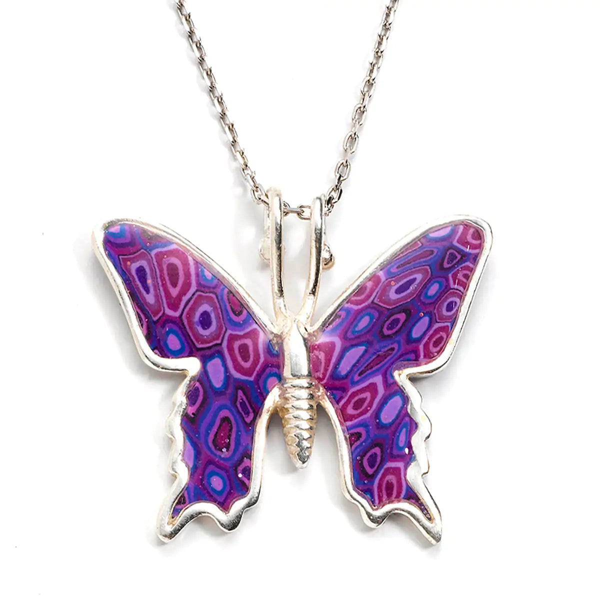 Silver Butterfly Necklace