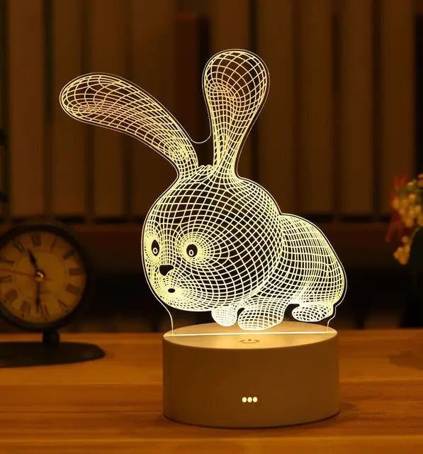 3D Acrylic Led Lamp