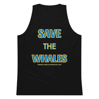 Men’s Premium Save the Whales Tank Top