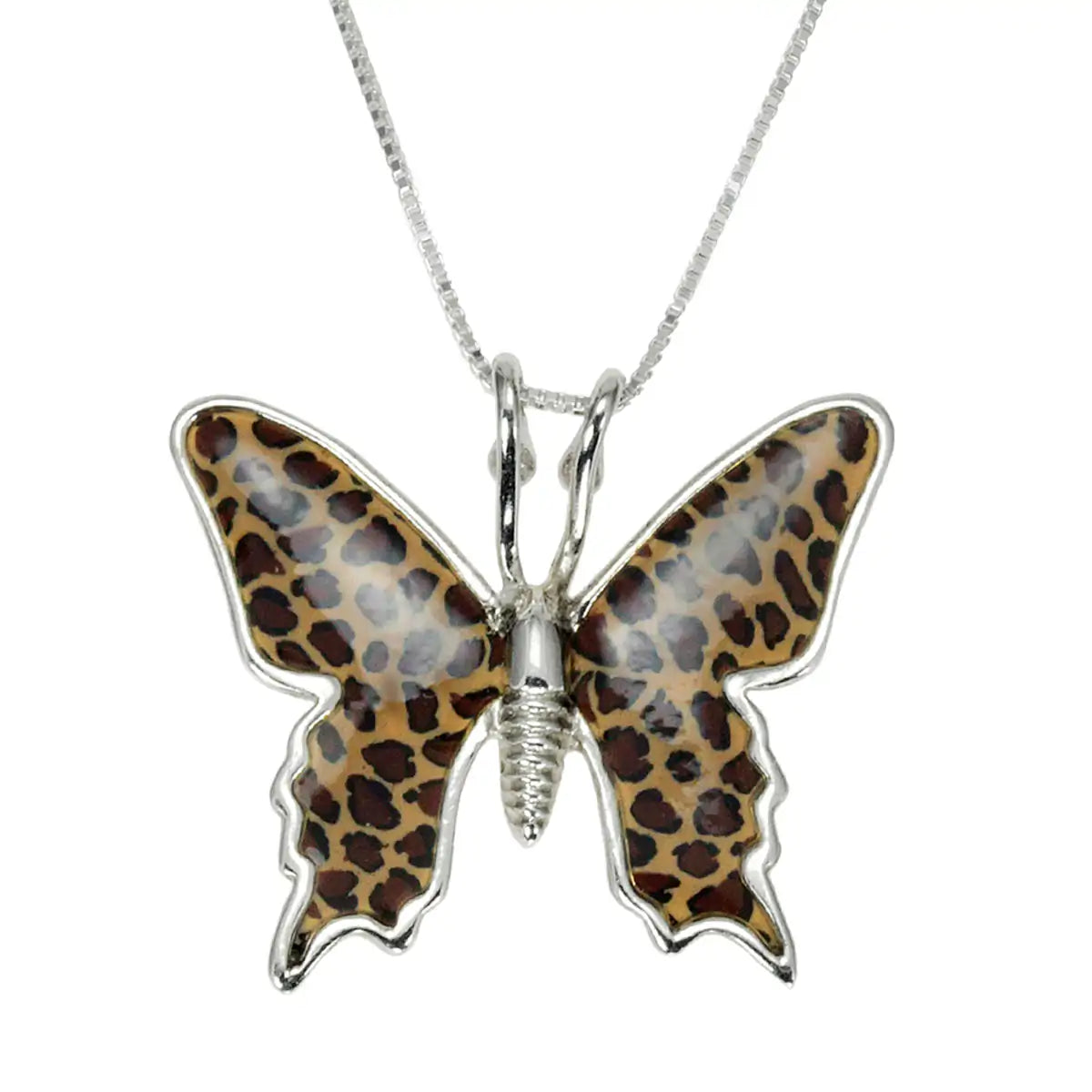 Silver Butterfly Necklace