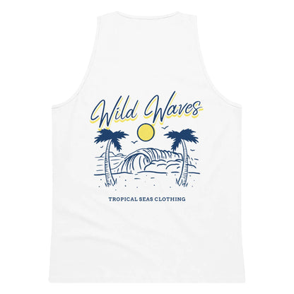 Men’s Premium Wild Waves Tank Top