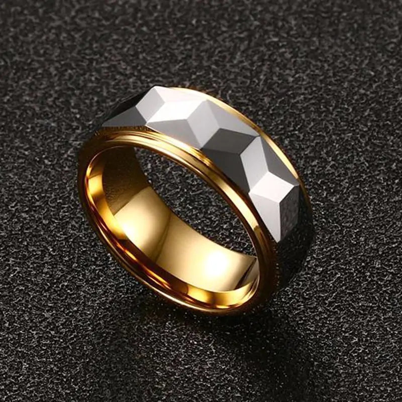 Multi-Faceted Prism Ring