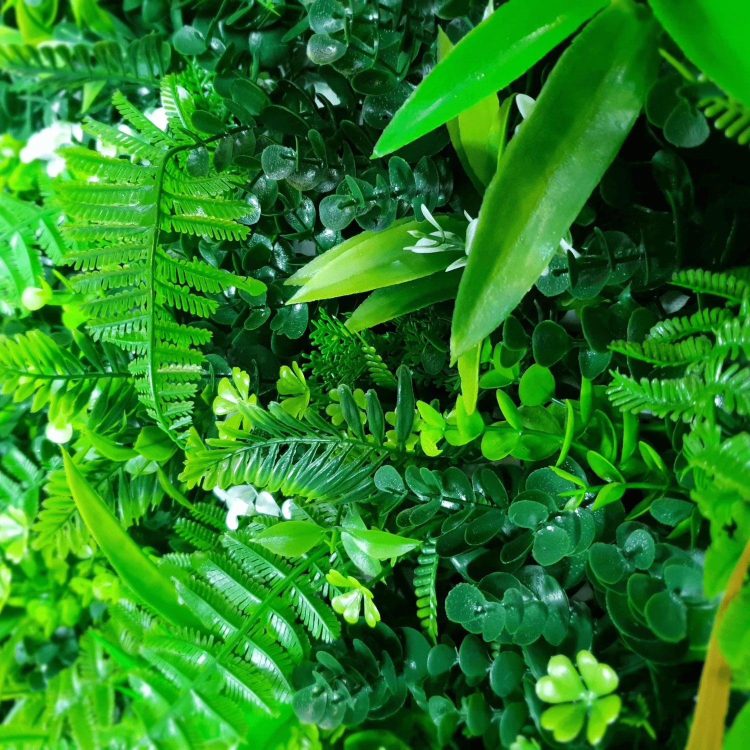 Wild Tropics Artificial Vertical Garden 40&quot; x 40&quot; 11SQ FT