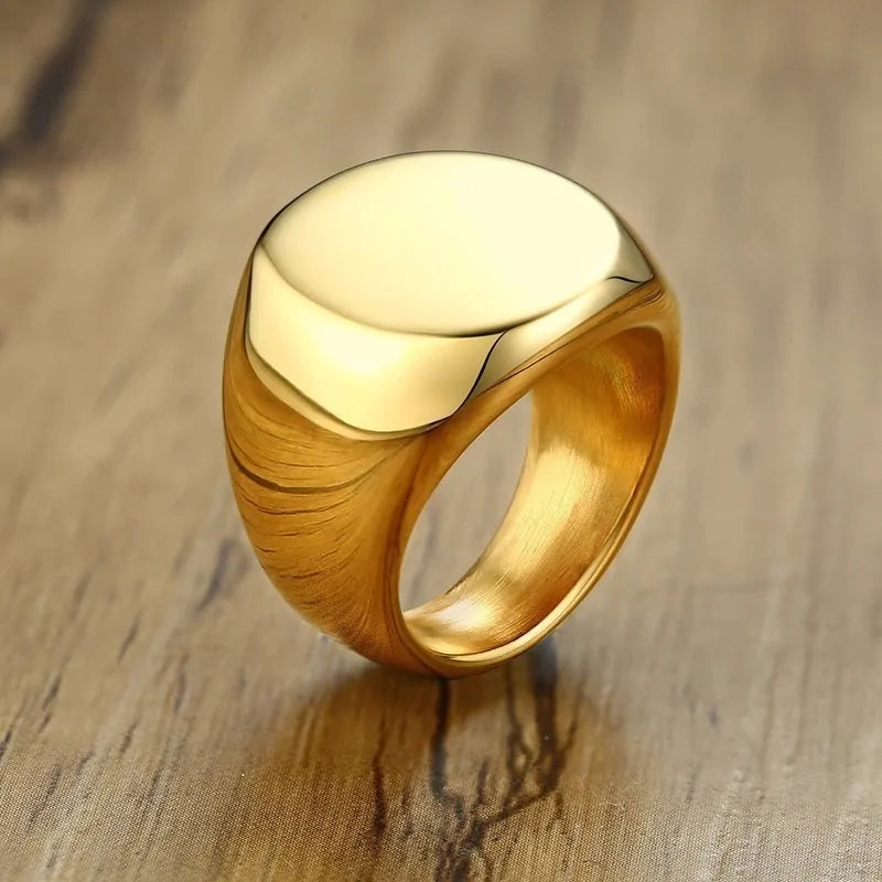 Stainless Steel Signet Ring