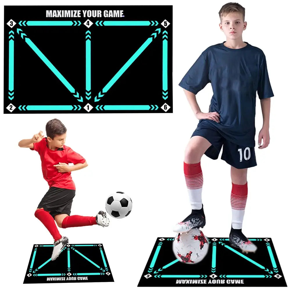 Non-Slip Foldable Football Training Mat