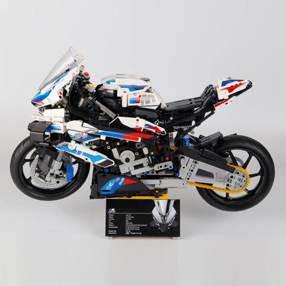 1920-Piece Technical Motorcycle Building Blocks Set