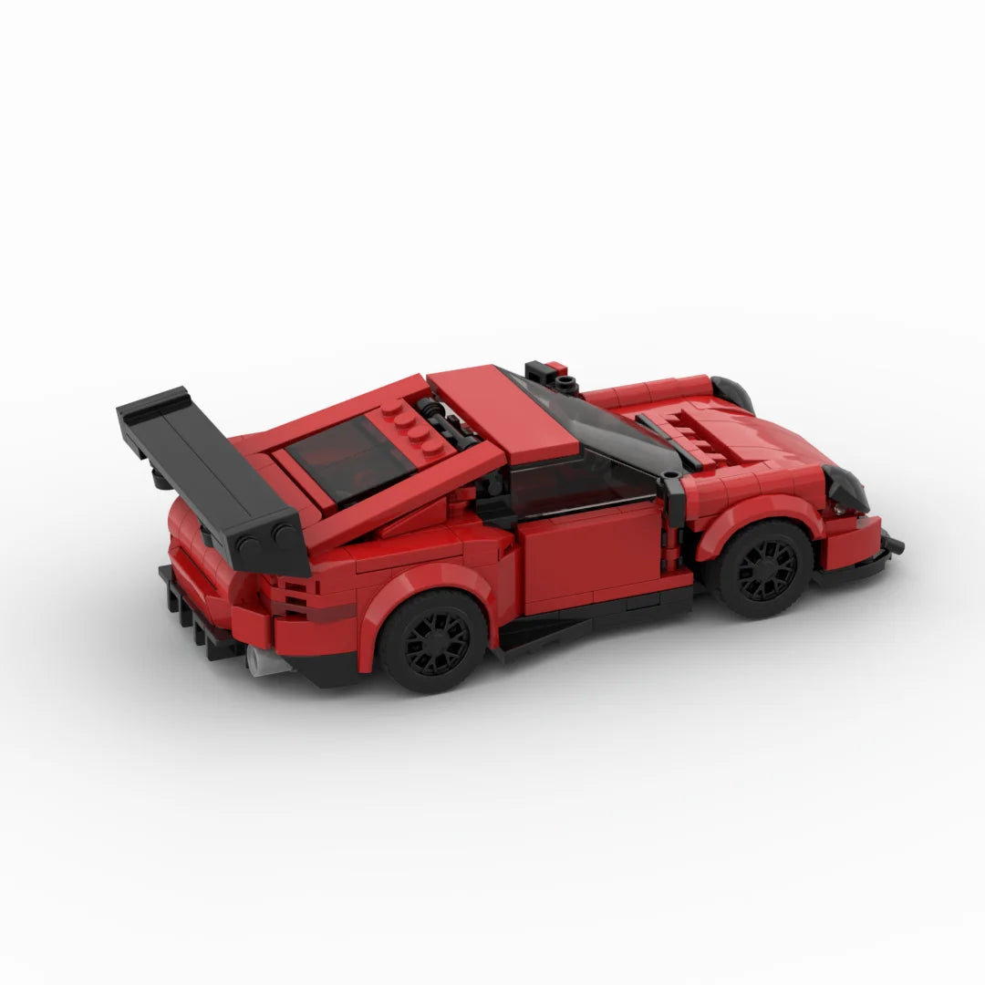 GT3-RS Racing Sports Car Vehicle Building Blocks