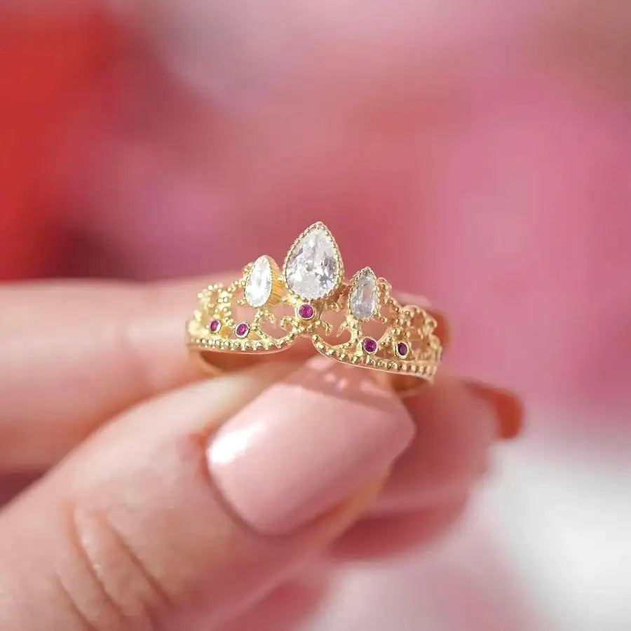 Rapunzel Crown Ring