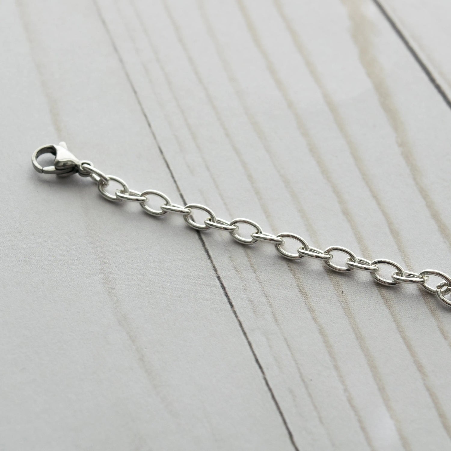 Necklace Extender Silver