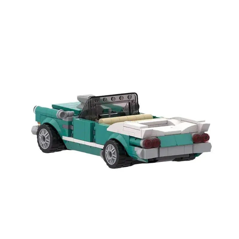 Vintage Car Blocks Bricks Toys