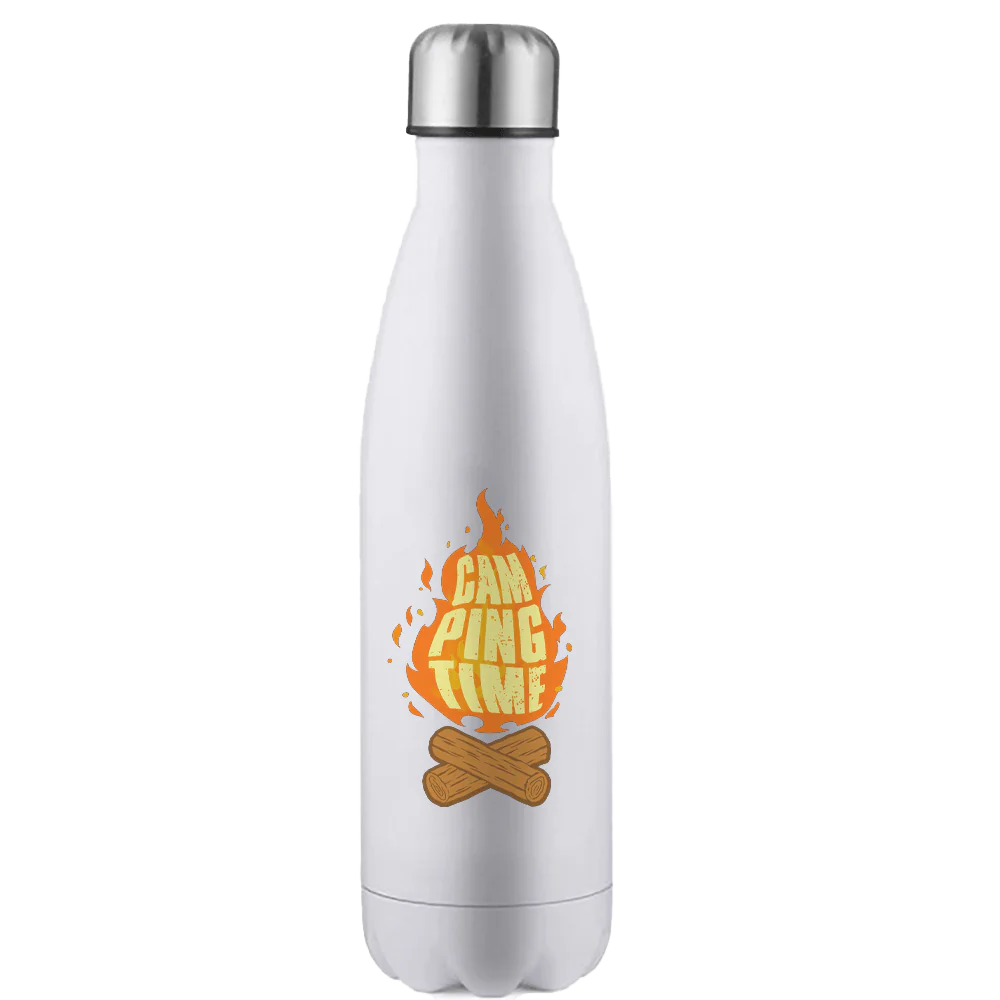 Camp Fire Stainless Steel Water Bottle