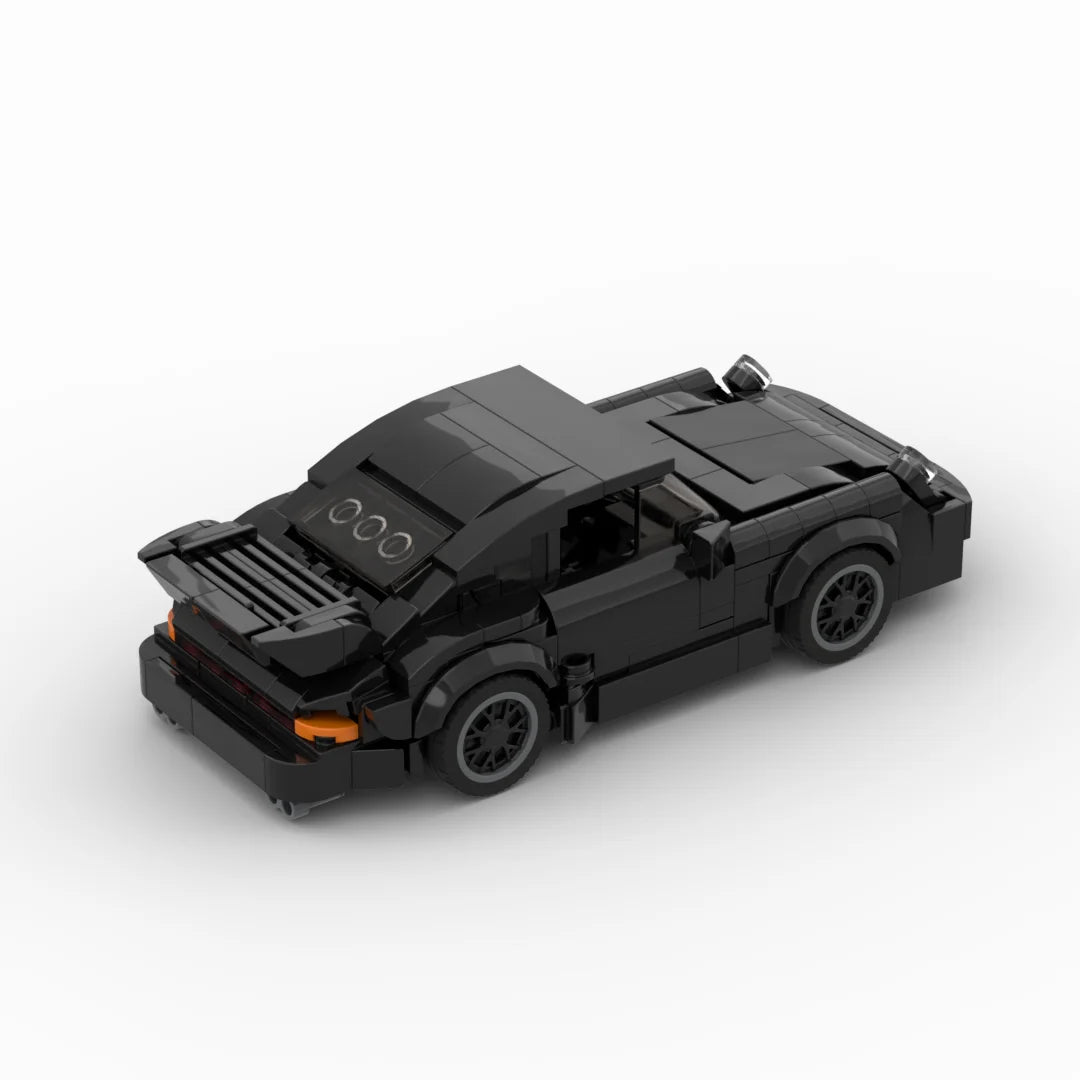 MOC-Black Bird (930) Turbo Racing Sports Car Building Blocks Set