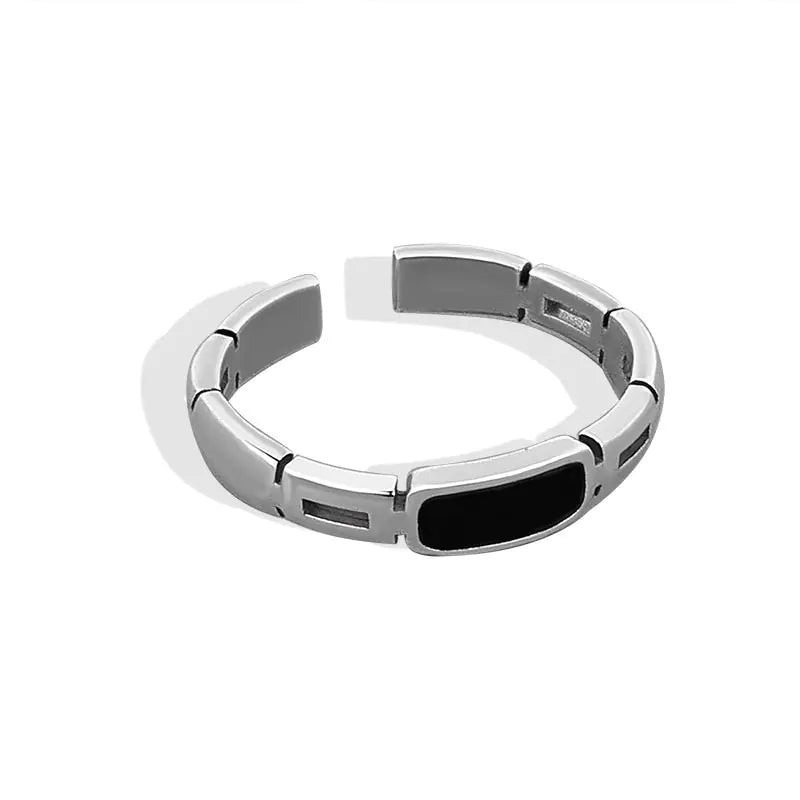 Adjustable Silver Finger Ring