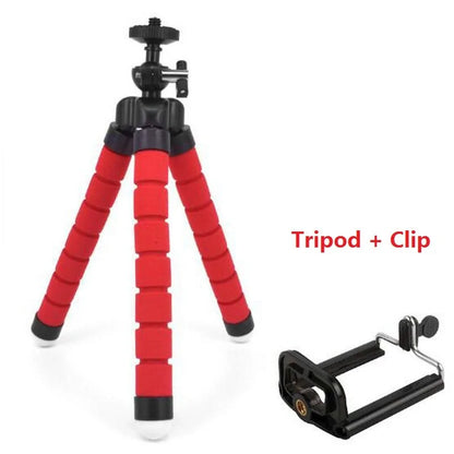 Flexible Phone Tripod With Bluetooth Remote Shutter