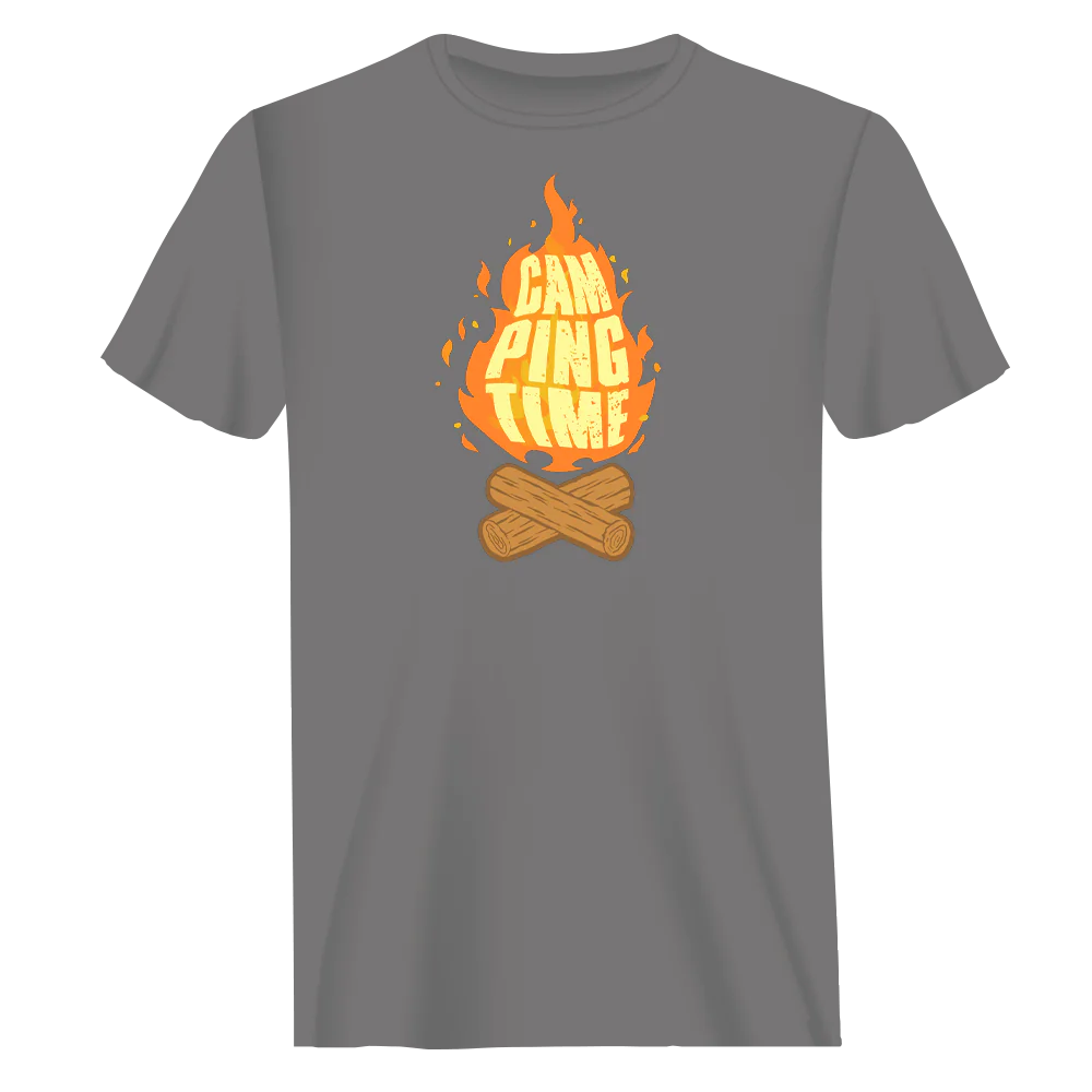 Camp Fire Man T-Shirt