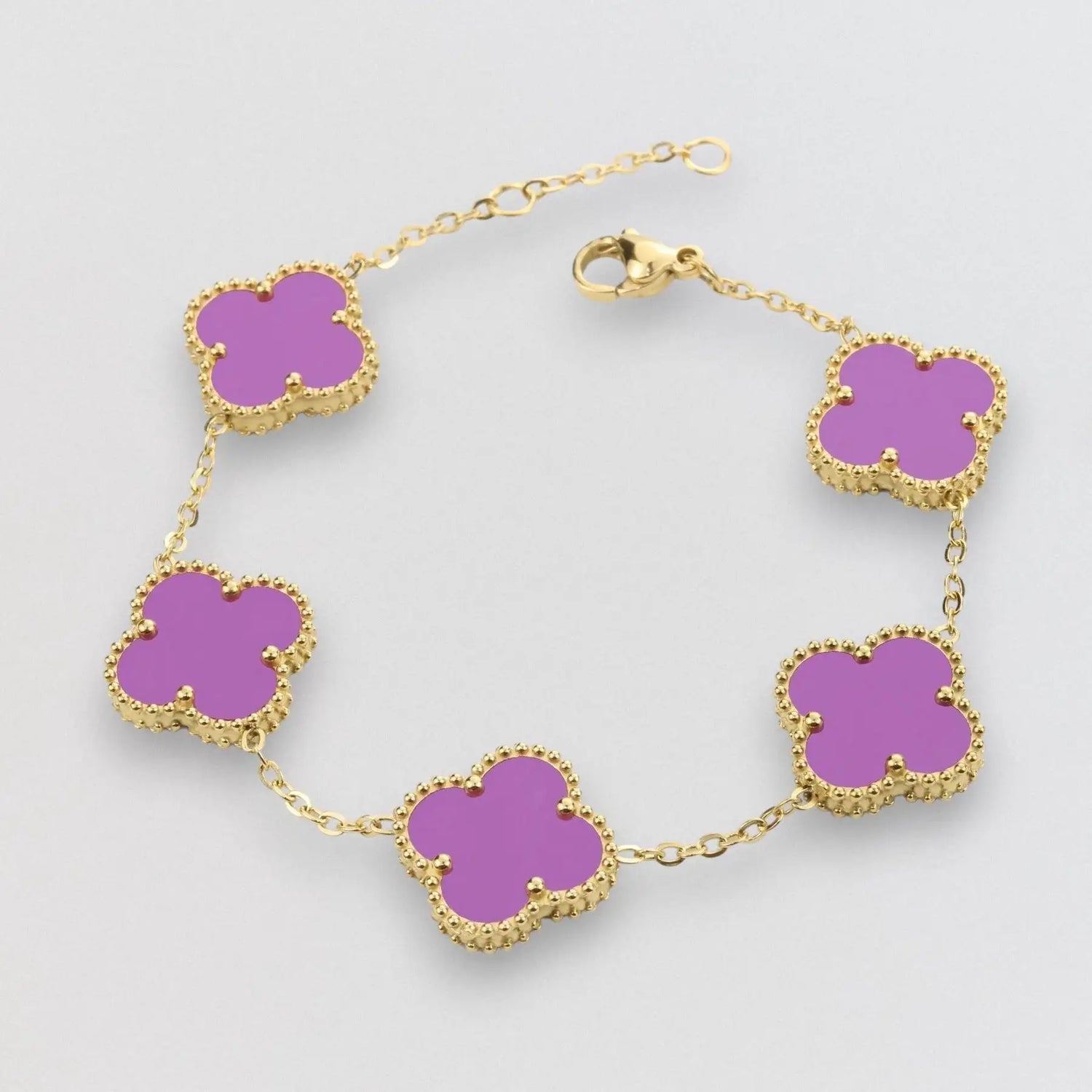 Four-Leaf Clover Bracelet