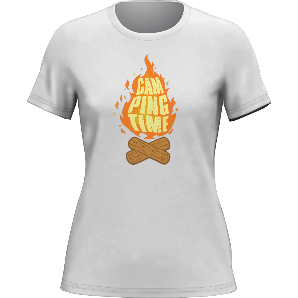 Camp Fire T-Shirt for Women